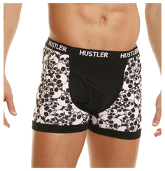 Мужские хлопковые боксеры Hustler Lingerie с черепами