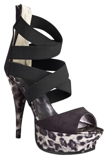 Босоножки Hustler Shoes Smooth Leo из искусственной замши р.39