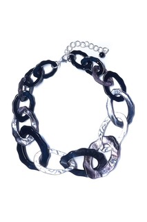 Колье женское Moon Paris ML-20.01-045 черное/фиолетовое