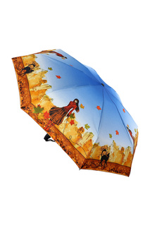 Зонт ZEST 24756-8027 голубой/оранжевый