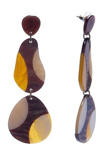 Серьги Moon Paris ML-20.01-012 черные