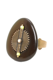 Кольцо женское Nature Bijoux NB20.1-19-23756 коричневое