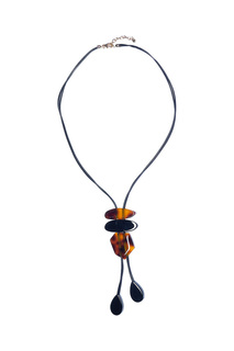 Колье женское Moon Paris ML-20.01-039 коричневое