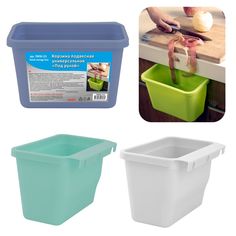 Корзина подвесная универсальная "Под рукой" 21х13х13см 3цв МультиДом