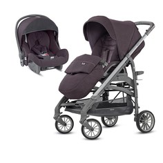 Прогулочная коляска Inglesina Trilogy marron glace на сером шасси