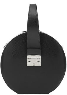 Маленькая сумка круглой формы из сафьяновой кожи , б/р Afina