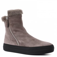 Кеды женские Easy By Loriblu VIP372VV серо-коричневые 35 EU