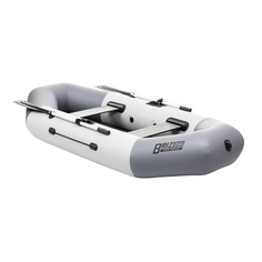 Лодка Тонар Бриз 2,6 x 1,23 м белая/серая