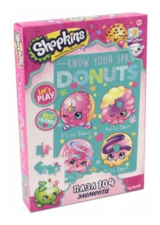 Пазлы Origami Shopkins, 104 элемента, в ассортименте