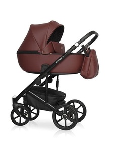 Коляска 3 в 1 Riko Basic Ozon 04 коричневый