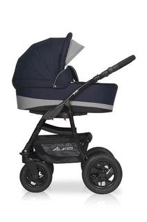 Коляска 2 в 1 Riko Basic Alfa серый-графит 05