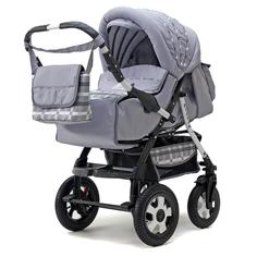 Коляска-трансформер BartPlast Diana 2016 PKLO серый DD16