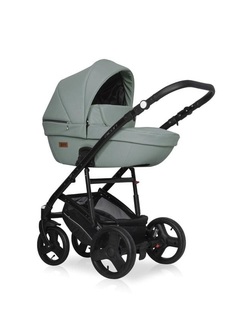 Коляска 3 в 1 Riko Basic Aicon Pastel 05 оливковый