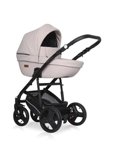 Коляска 3 в 1 Riko Basic Aicon Pastel 01 перламутровый