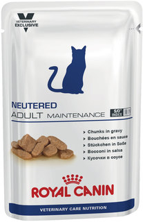 Влажный корм для кошек ROYAL CANIN Neutered Adult Maintenance, свинина птица, 12шт по 100г
