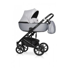Коляска 3 в 1 Riko Basic Ozon Shine 03 серый