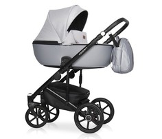 Коляска 2 в 1 Riko Basic Ozon Shine серый 03