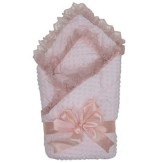 Конверт-одеяло на выписку Топотушки Арина вельбоа розовый