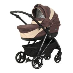 Коляска 2 в 1 Rant Neo brown/beige РАНТ