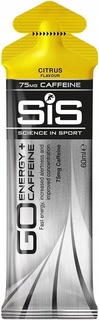 Гель изотонический углеводный с кофеином 75 мг., вкус Цитрус, 60 мл Science in Sport SiS
