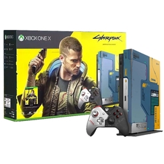 Игровая приставка Microsoft Xbox One X 1TB + Cyberpunk 2077 (цифовой код)