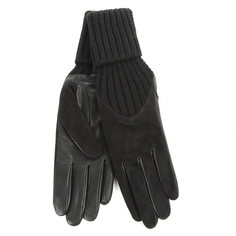 Перчатки женские Agnelle CECILIA/AGNSUED/W черные 6.5