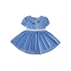 Платье для девочек Bonito kids 3709-01 цв. голубой р.104