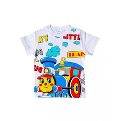 Футболка для мальчиков Bonito kids 3330-01 цв. белый р.92