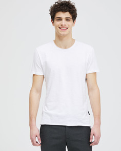 Футболка мужская Sisley 3YR7O12FV_101 белая XL