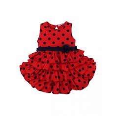 Платье для девочек Bonito kids 3288-01 цв. красный р.104