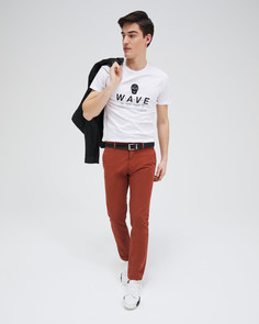 Футболка мужская Sisley 3TM4O12LH_101 белая XXL