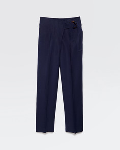Брюки женские Sisley 4JA555AP7 синие 44 IT