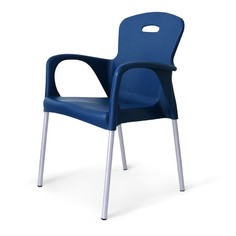 Пластиковый стул XRF-065-BB Синий пластик Афина мебель