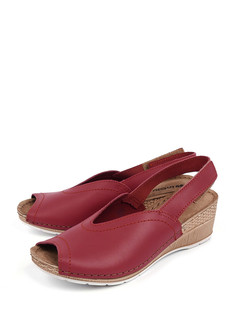 Босоножки женские Inblu EP-4C красные 36 RU