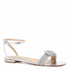 Сандалии женские Ninalilou 301110 серебряные 41 EU