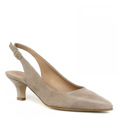 Туфли женские Pas De Rouge 1103 розово-бежевые 36 EU