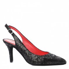 Туфли женские Pas De Rouge 2893 черные 41 EU