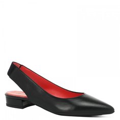 Туфли женские Pas De Rouge 1607_К_1 темно-синие 37 EU