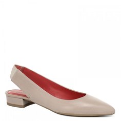 Туфли женские Pas De Rouge 1607_К_1 серо-бежевые 41 EU