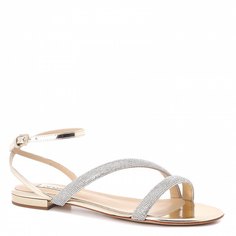 Сандалии женские Ninalilou 301108 золотые 37 EU