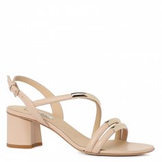 Босоножки женские Ninalilou 291088 розово-бежевые 37 EU