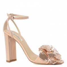 Босоножки женские Ninalilou 291020 розово-бежевые 41 EU