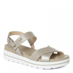 Сандалии женские Nero Giardini P717801D бежево-серые 36 EU