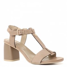 Босоножки женские Nero Giardini P908195D серо-бежевые 38 EU