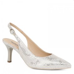 Туфли женские Nero Giardini P717432DE светло-серые 38 EU