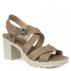 Босоножки женские Nero Giardini P717750D серо-бежевые 37 EU