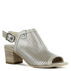 Босоножки женские Nero Giardini P615662D светло-серые 37 EU