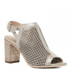 Босоножки женские Nero Giardini P805732D серо-бежевые 40 EU