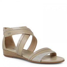 Сандалии женские Nero Giardini P717601D бежево-серые 35 EU
