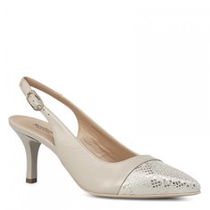 Туфли женские Nero Giardini P717436DE бежево-серые 39 EU